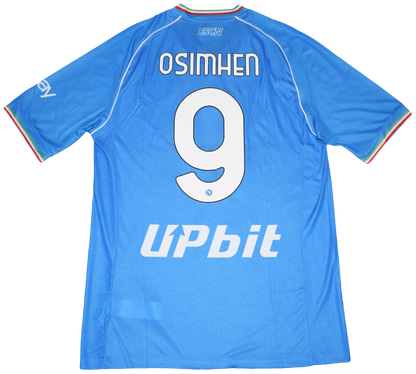 Napoli 2023/24 Home kit with Official Osimhen Print XXL BNWT
