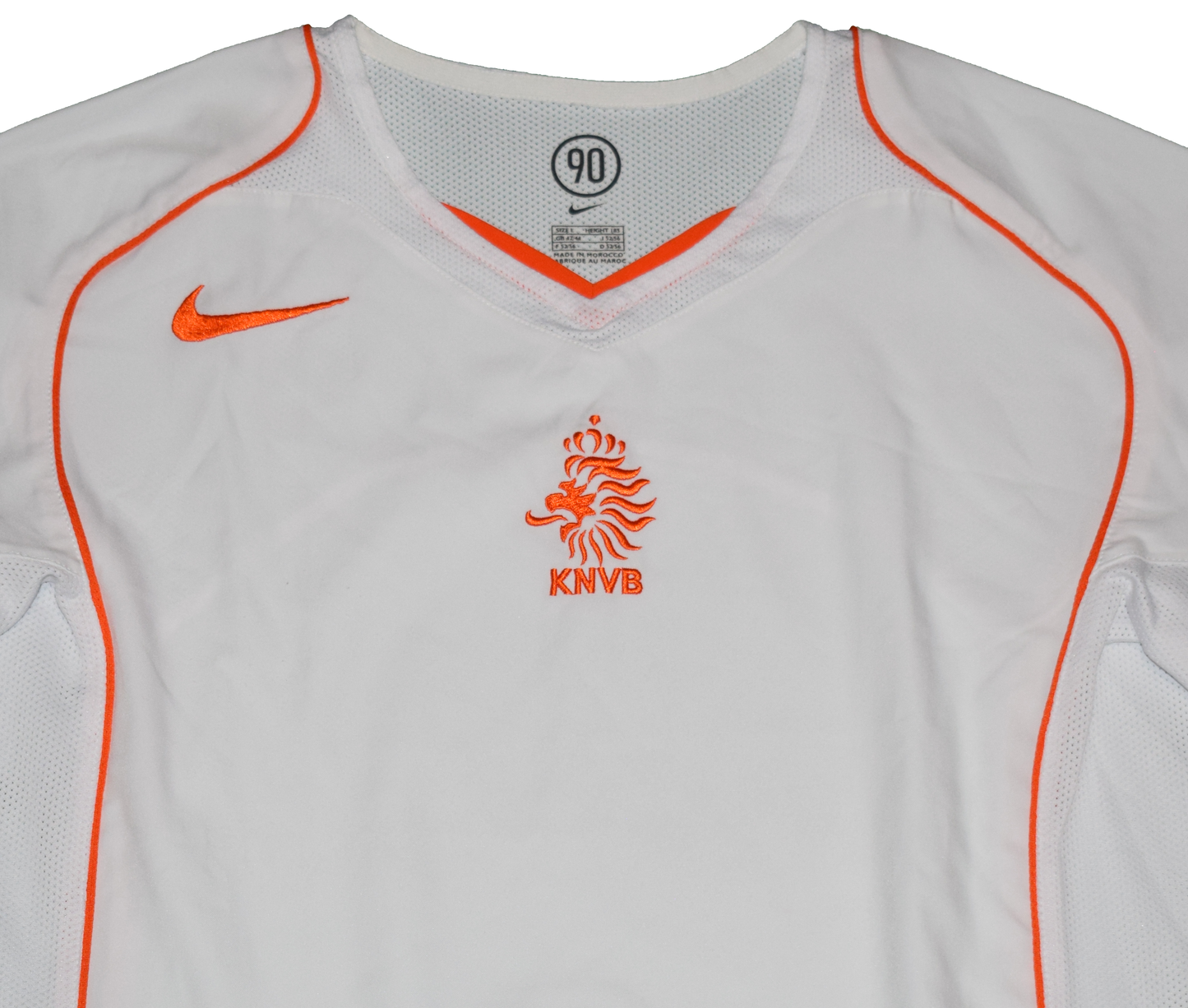 Netherlands 2004 EURO Away kit Large