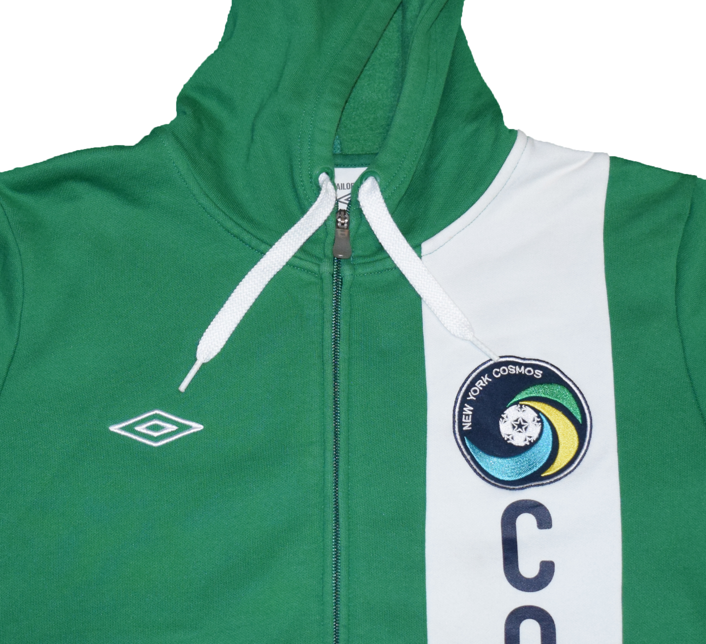 New York Cosmos 2011 Zipper Hoodie Medium