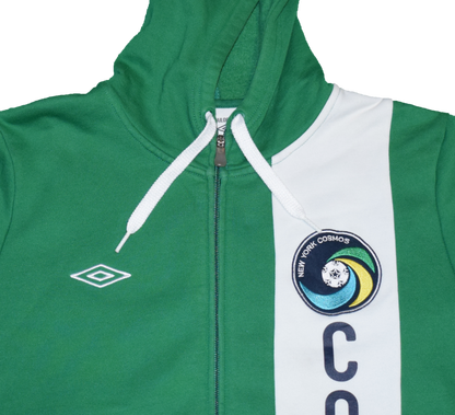 New York Cosmos 2011 Zipper Hoodie Medium