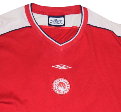Olympiacos 2000/01 Training Shirt Large