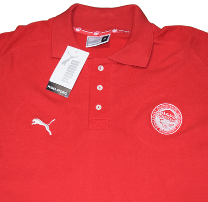 Olympiacos 2000s Training Polo Shirt Medium BNWT