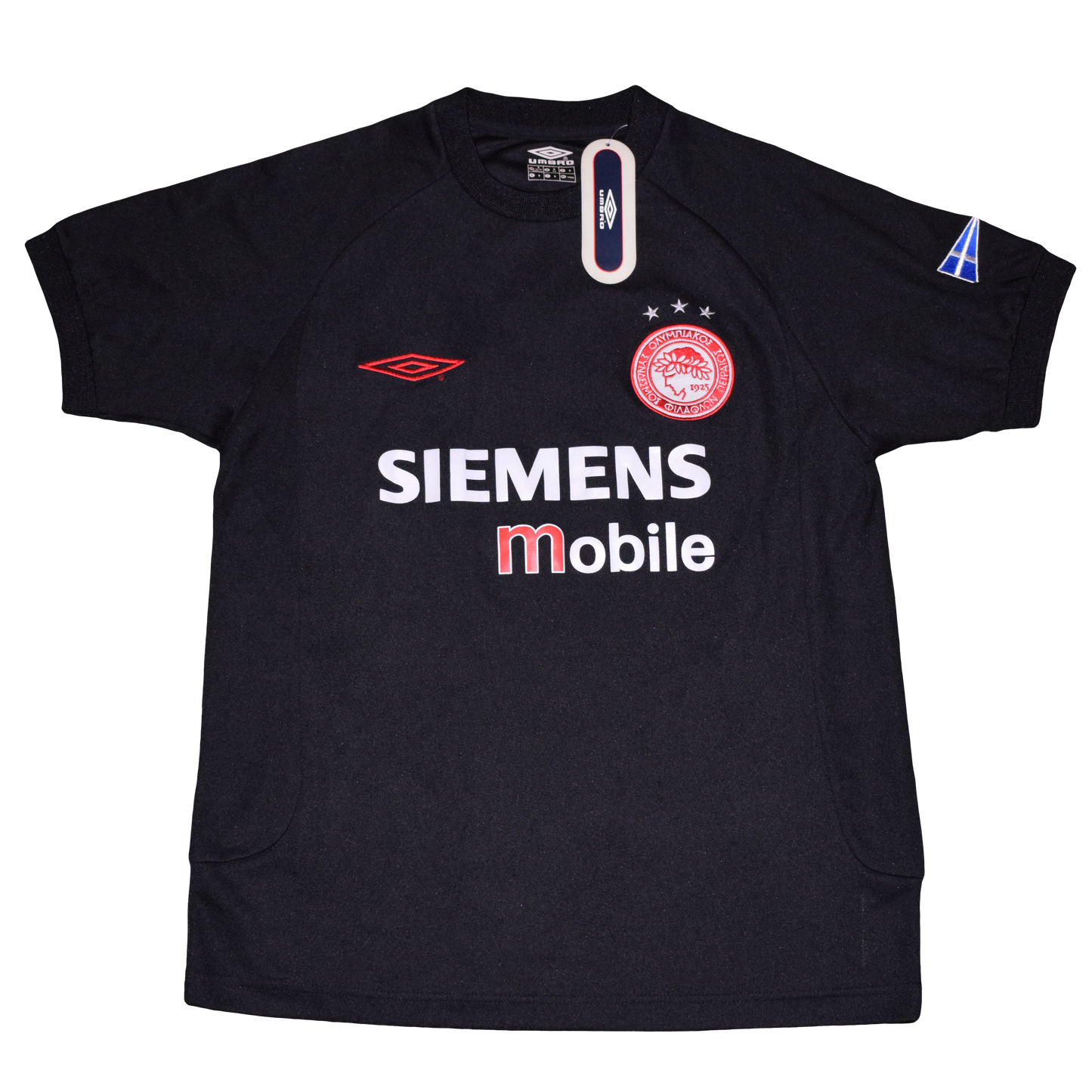 Olympiacos 2004/05 Away kit with Official Rivaldo Print Small BNWT