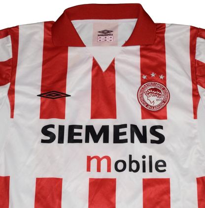 Olympiacos 2004/05 Home kit with Official Rivaldo Print Medium