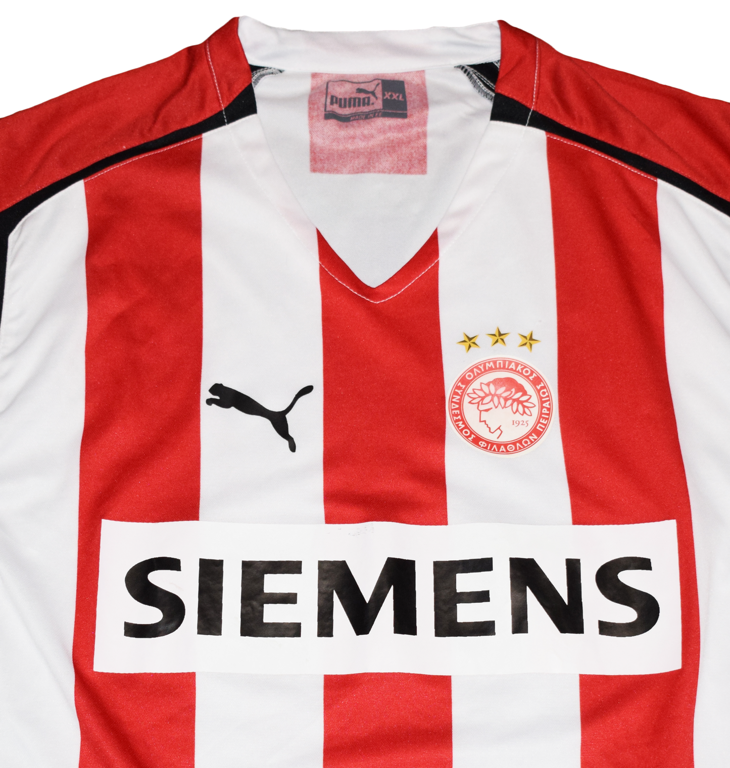 Olympiacos 2005/06 Home kit with Official Yaya Toure Print XXL