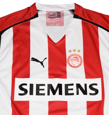 Olympiacos 2005/06 Home kit with Official Yaya Toure Print XXL