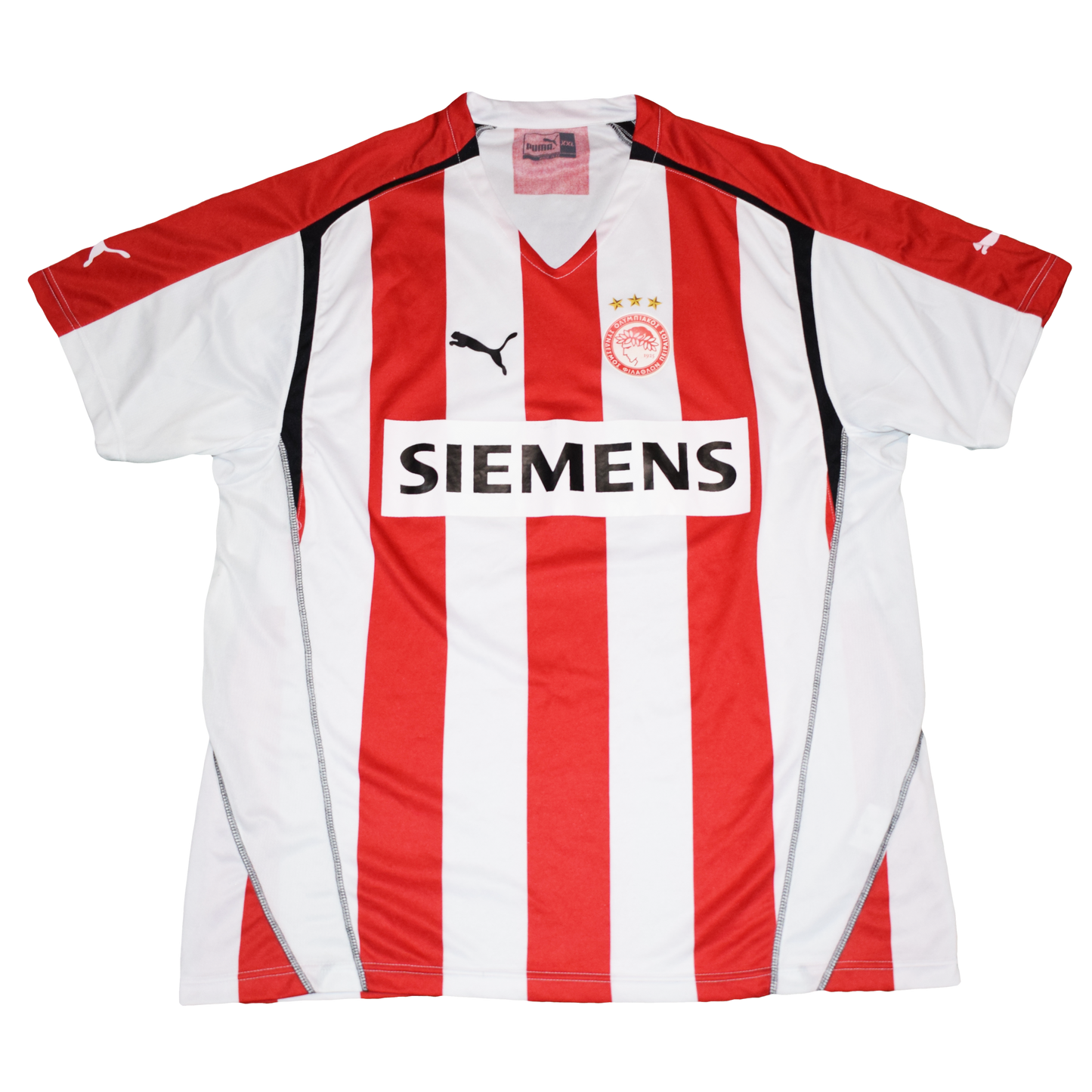 Olympiacos 2005/06 Home kit with Official Yaya Toure Print XXL