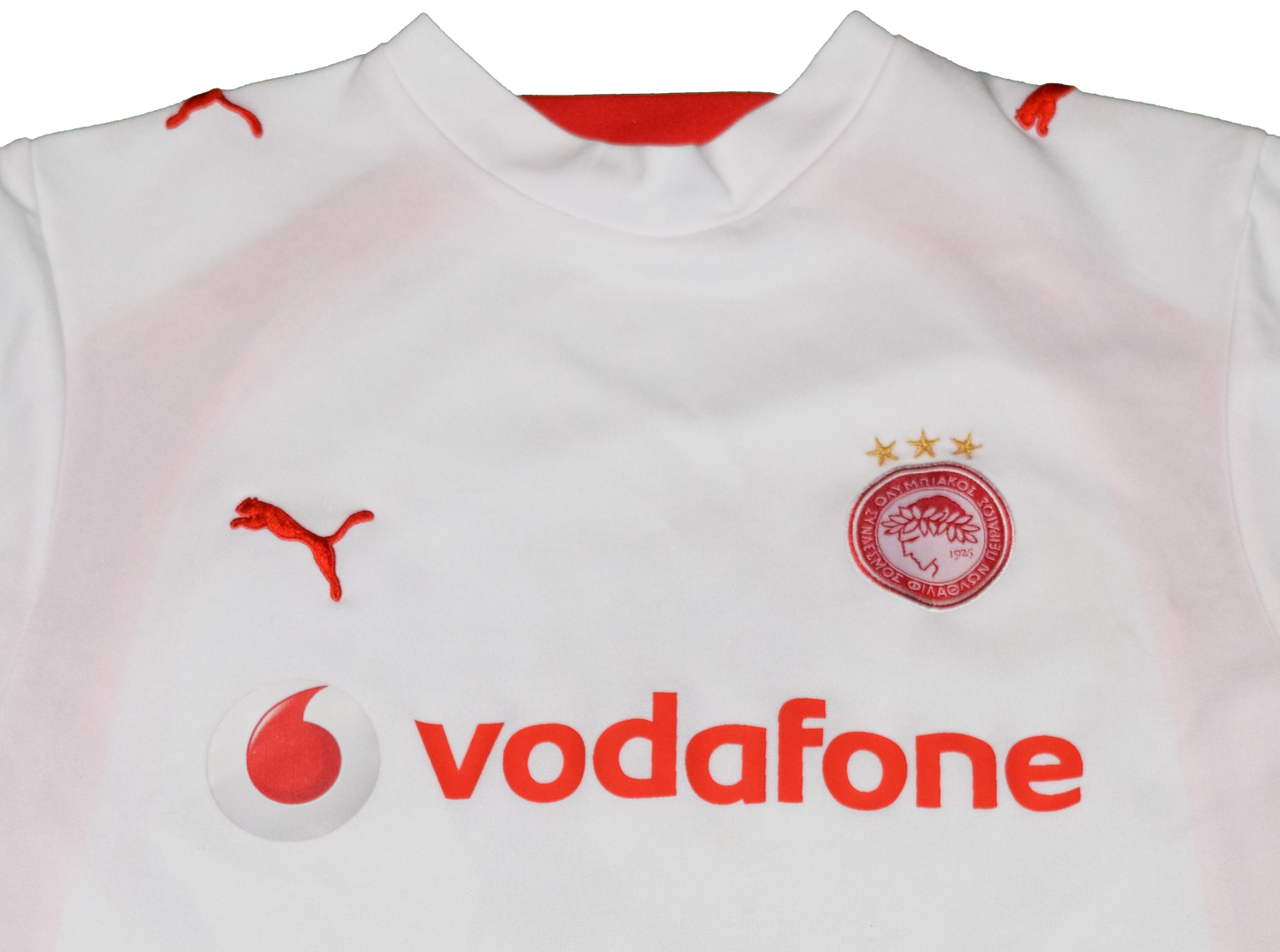 Olympiacos 2006/07 Away kit with Official Castillo Print YLarge (Kids)