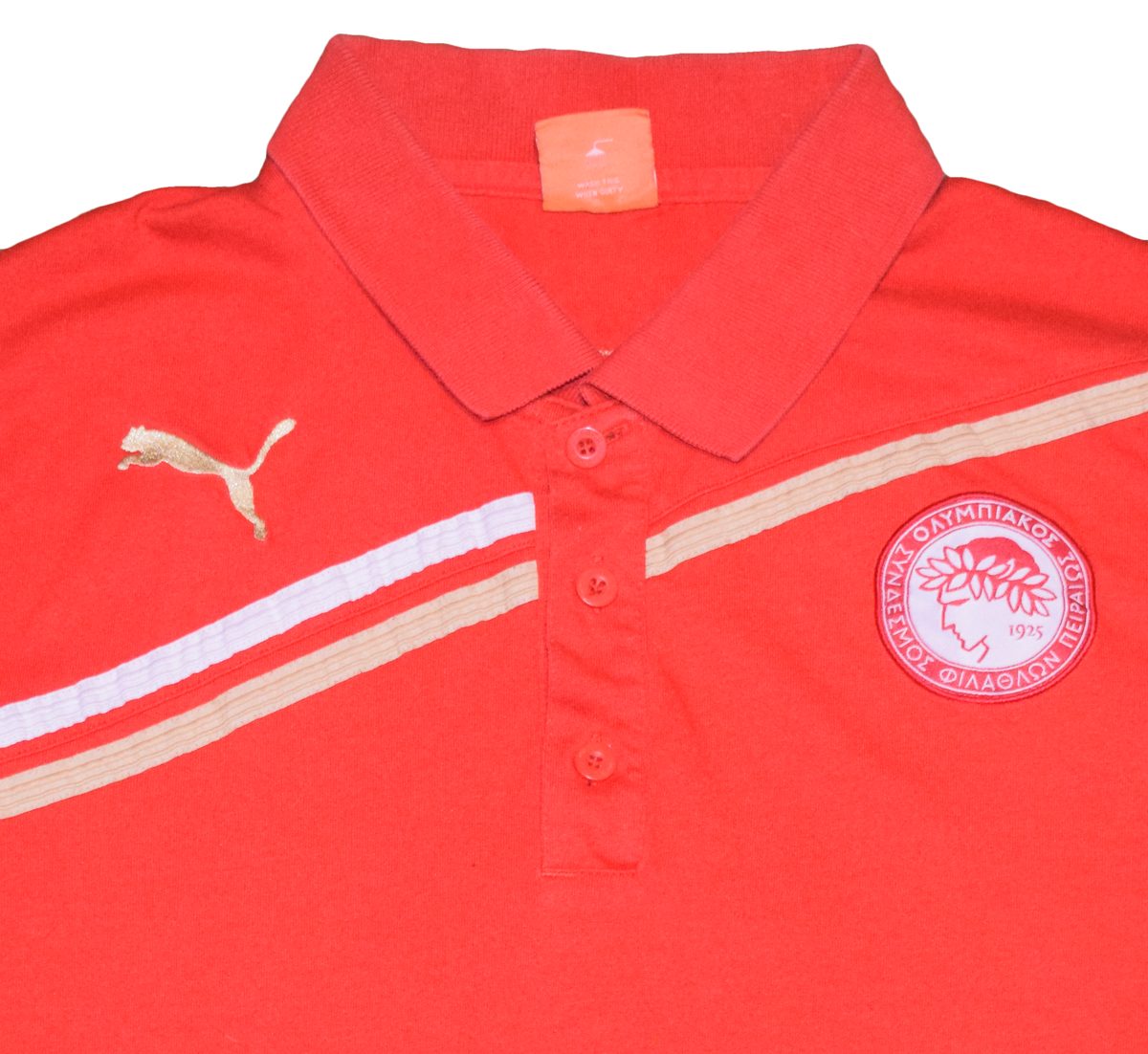 Olympiacos 2011/12 Training Polo Shirt Medium