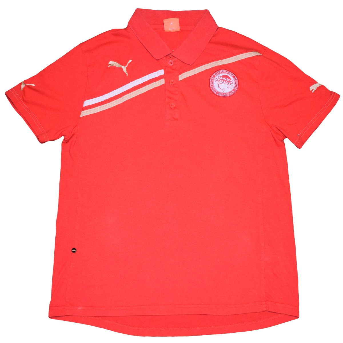 Olympiacos 2011/12 Training Polo Shirt Medium