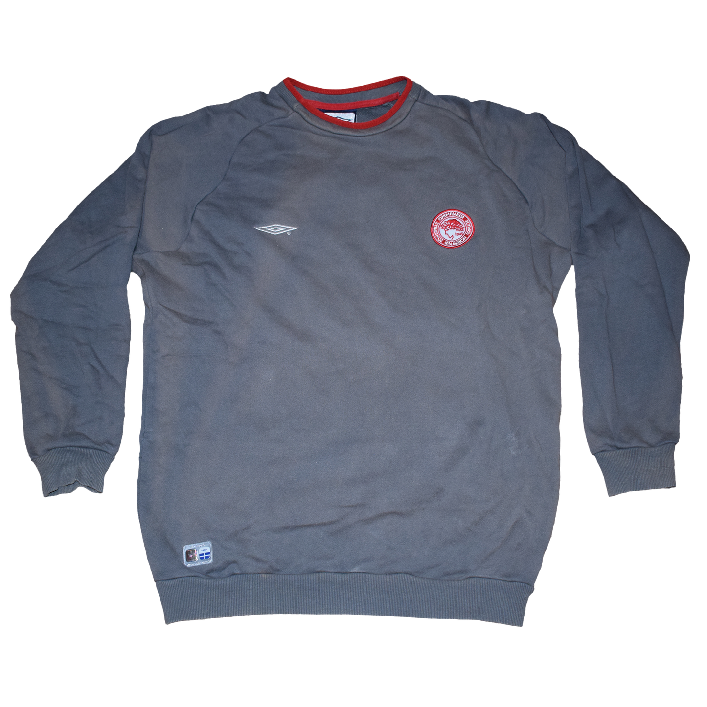 Olympiacos 2000s Training Sweatshirt Medium