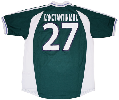 Panathinaikos 2002/03 Home kit with Konstantinidis Print Large
