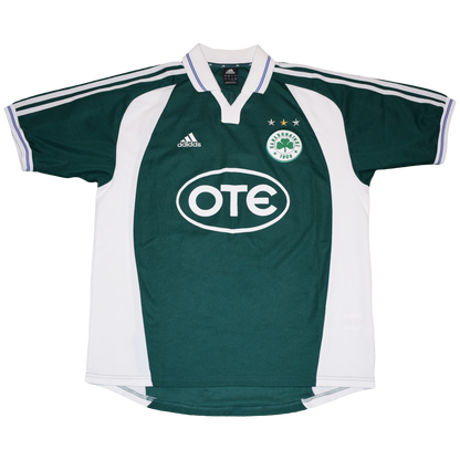 Panathinaikos 2002/03 Home kit with Konstantinidis Print Large