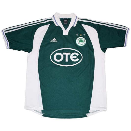Panathinaikos 2002/03 Home kit with Konstantinidis Print Large