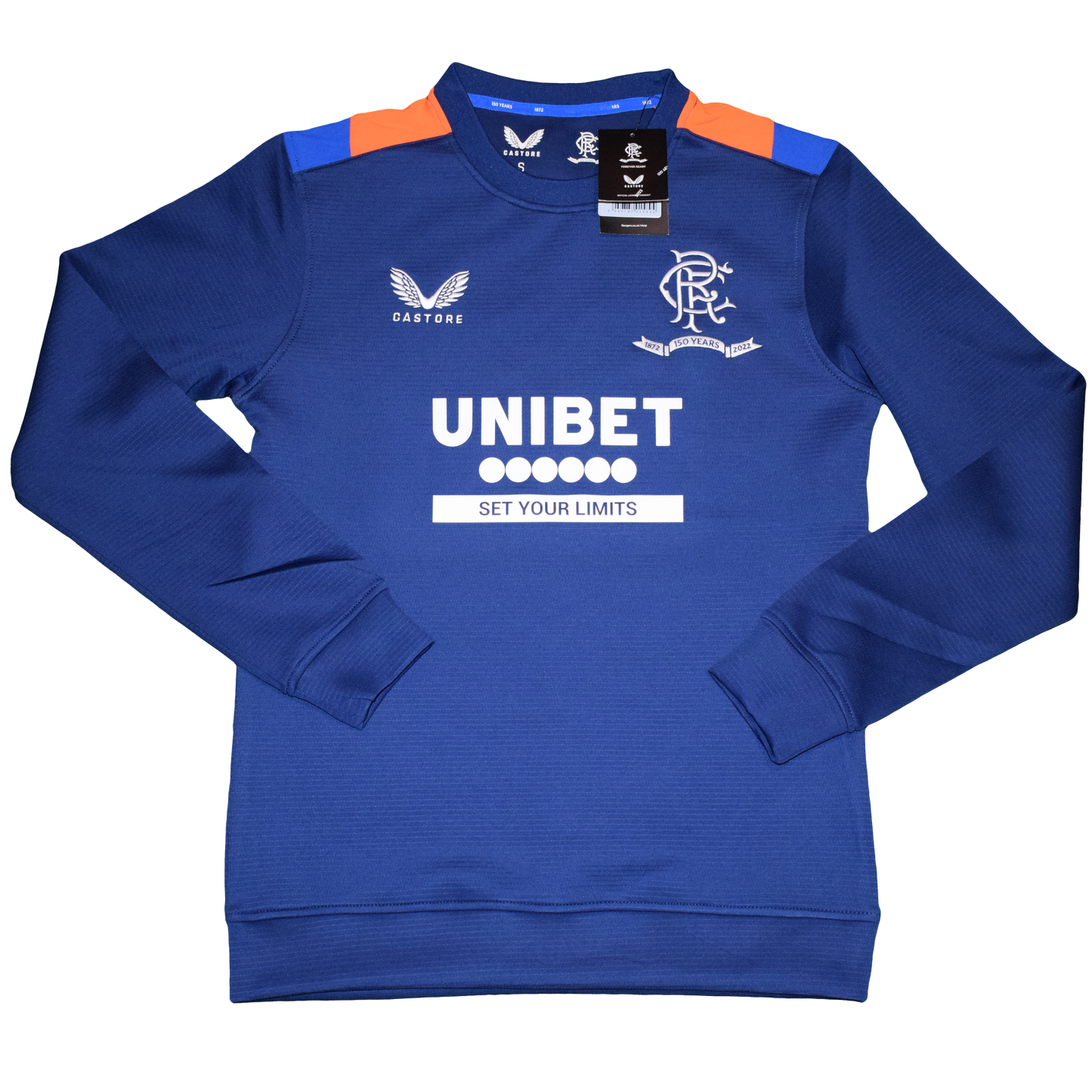 Rangers 2021/22 Training Sweatshirt Small BNWT