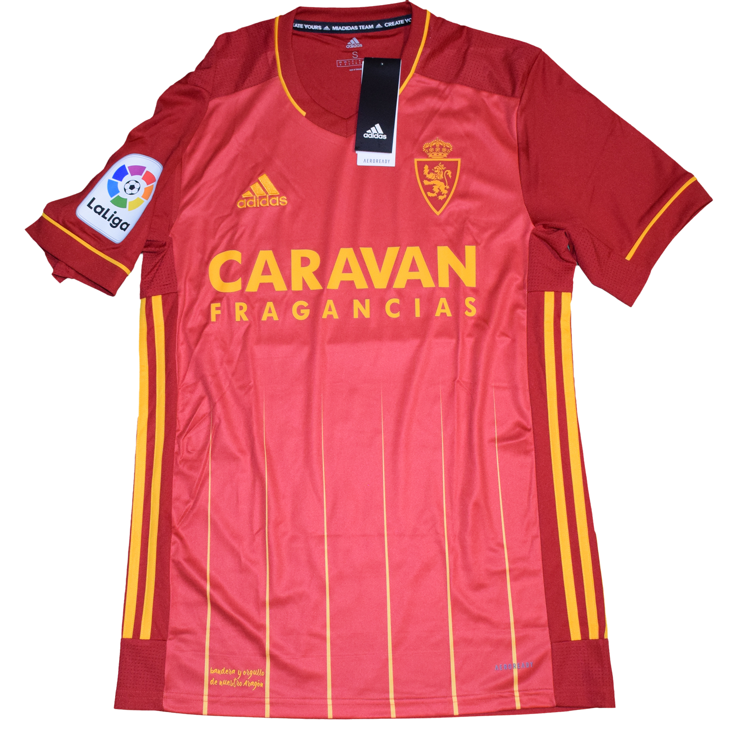 Real Zaragoza 2020/21 Away kit Small BNWT