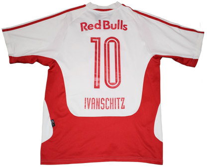 Red Bull Salzburg 2005/06 Home kit with Official Ivanschitz print Small