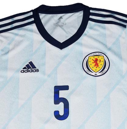Scotland 2020 EURO Away kit with '5' Print Small
