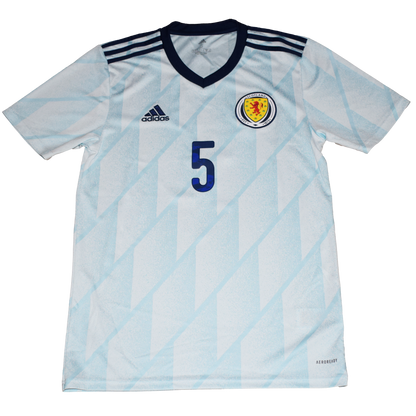 Scotland 2020 EURO Away kit with '5' Print Small