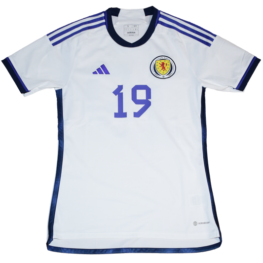 Scotland 2022 Away kit with '19' Print Small