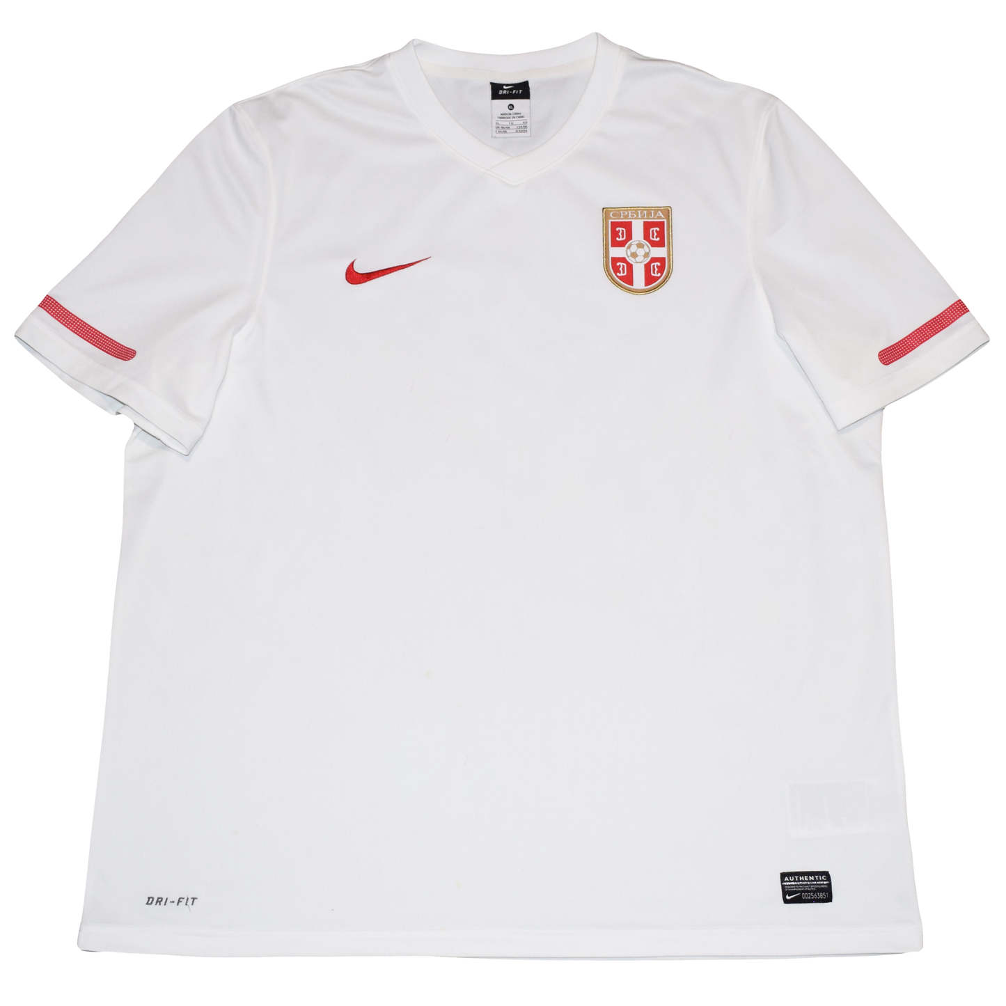 Σερβία 2010 WORLD CUP Εκτός έδρας Εμφάνιση XL