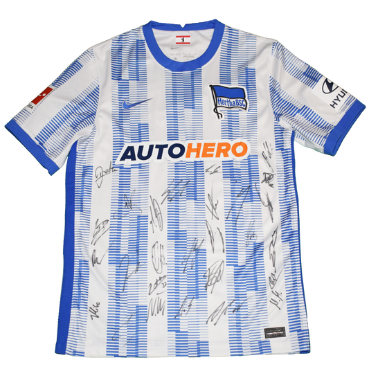 Hertha Berlin 2021/22 Υπογεγραμμένη Εντός έδρας Εμφάνιση Medium