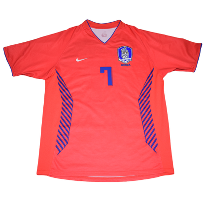 South Korea 2006 WORLD CUP Home kit with Official J.S. Park Print Large