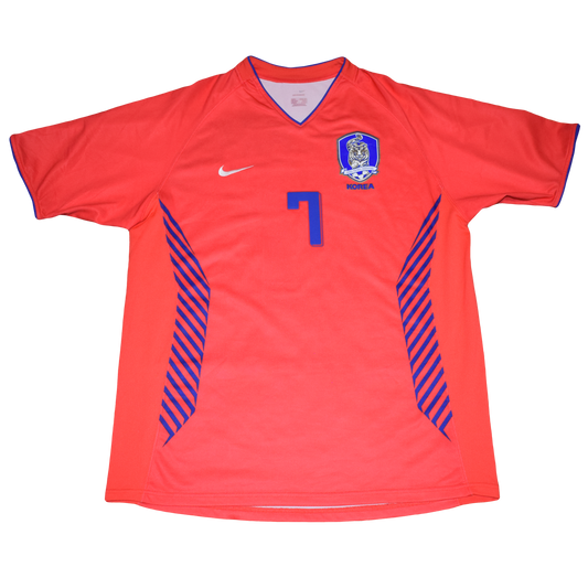South Korea 2006 WORLD CUP Home kit with Official J.S. Park Print Large
