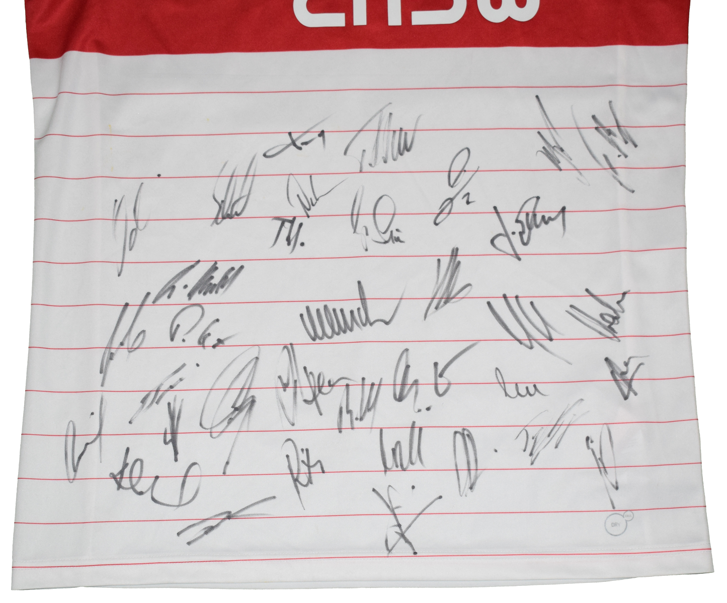 Stuttgart 2013/14 Home kit Signed by all squad Longlsleeve Large