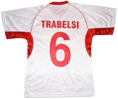 Τυνησία 2002 WORLD CUP Εντός έδρας Εμφάνιση με τύπωμα Trabelsi