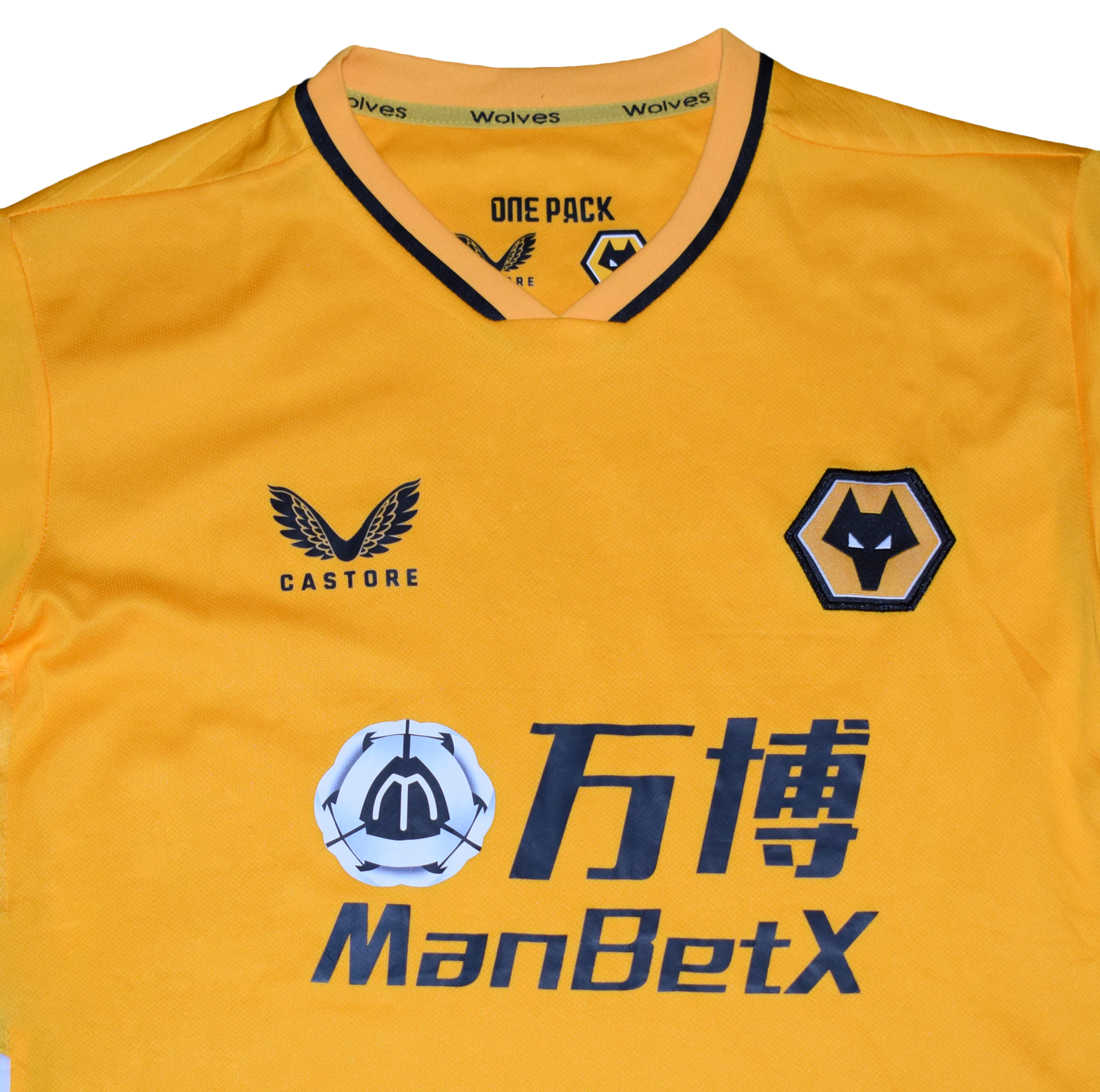 Wolves 2021/22 Home kit Small
