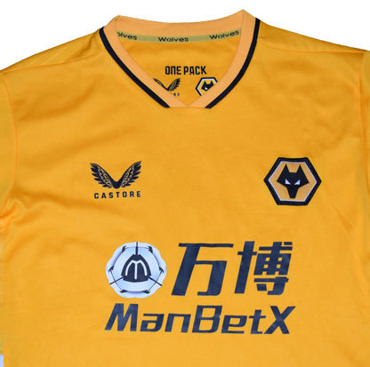 Wolves 2021/22 Home kit Small