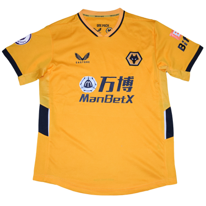 Wolves 2021/22 Home kit Small