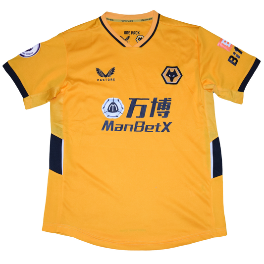 Wolves 2021/22 Home kit Small