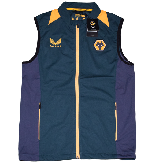 Wolves 2021/22 Training Bench Vest Small BNWT