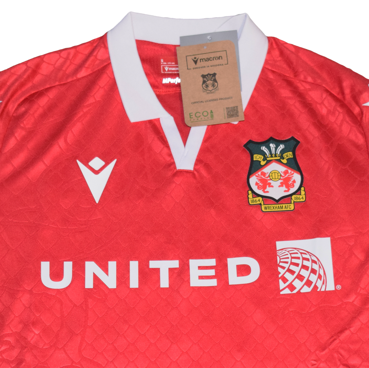 Wrexham 2024/25 Home kit Small BNWT