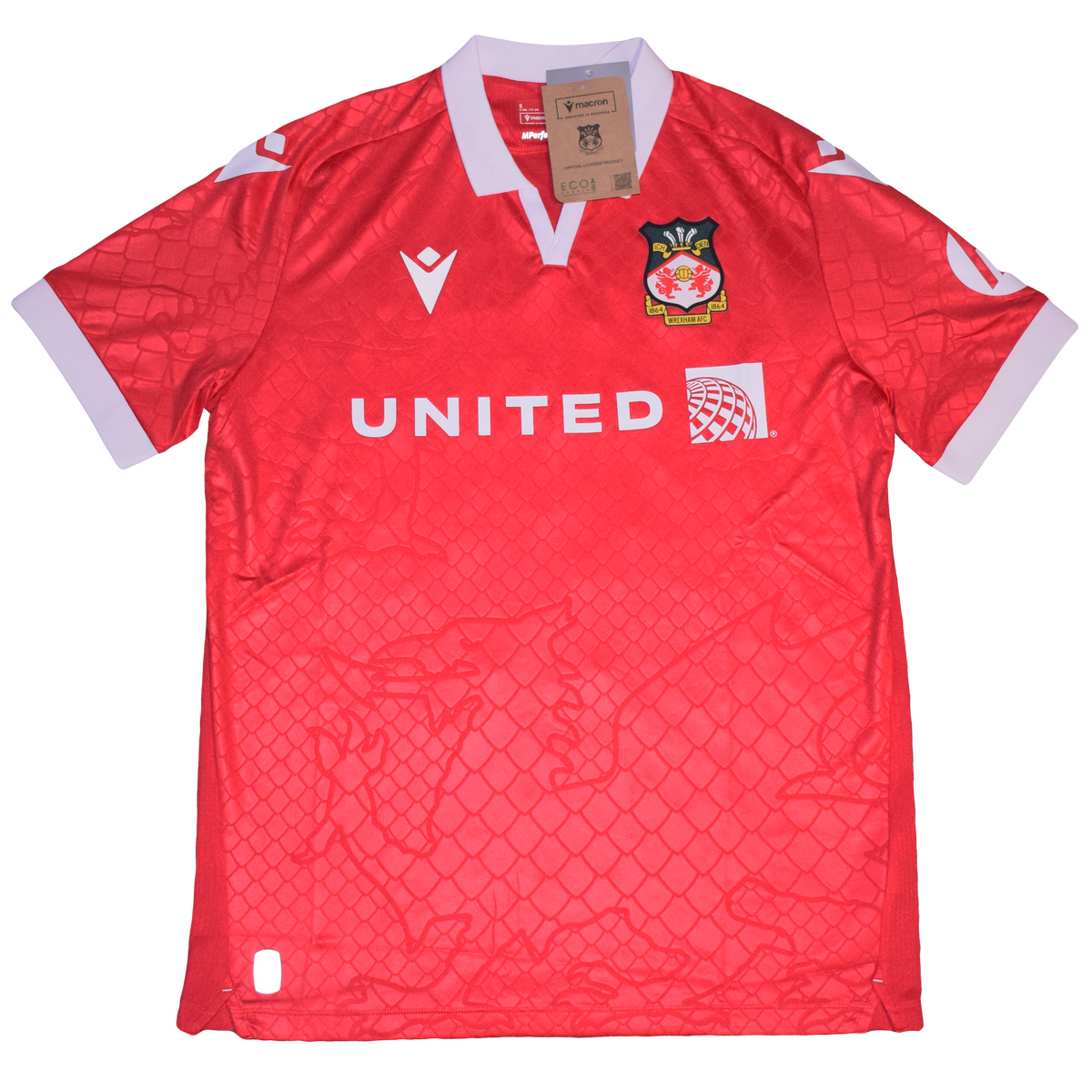 Wrexham 2024/25 Home kit Small BNWT