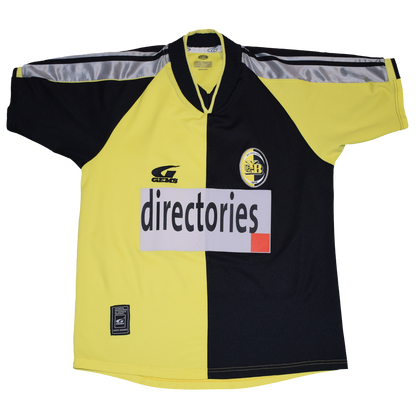 Young Boys 2002/03 Home kit with Official 6 Print XS